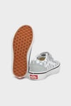 Vans Old Skool V Kareli Süet Sneaker Unisex Çocuk Ayakkabı VN000CYAEPO1 AÇIK YEŞİL-KREM