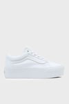 Vans UA Old Skool Stackform Sneaker Bayan Ayakkabı VN0A7Q5MW001 BEYAZ