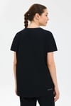 W Crew Neck Graphic Tee Logolu Bisiklet Yaka Kadın T Shirt S2214823817 SİYAH