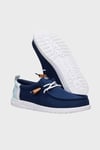 Wally Craft Linen Logolu Casual Erkek Ayakkabı 43086-4UX LACİVERT