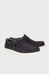 Wally Stretch Sox Logolu Casual Erkek Ayakkabı 41898-066 SİYAH-BEYAZ