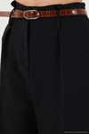 Wide Leg Yüksek Bel Geniş Paça Palazzo Kadın Pantolon 65271262 SİYAH