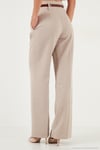 Wide Leg Yüksek Bel Geniş Paça Palazzo Kadın Pantolon 65271262 TAŞ