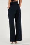 Wide Leg Yüksek Bel Geniş Paça Palazzo Kadın Pantolon 65271262 LACİVERT