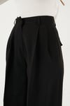 Wide Leg Yüksek Bel Geniş Paça Pileli Kadın Pantolon 6923871 SİYAH