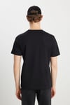 Wrangler % 100 Pamuk Regular Fit Bisiklet Yaka Erkek T Shirt W2510527001 SİYAH