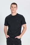 Wrangler % 100 Pamuk Regular Fit Bisiklet Yaka Logolu Erkek T Shirt W7NM203877001 SİYAH