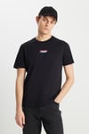 Wrangler % 100 Pamuk Regular Fit Bisiklet Yaka Erkek T Shirt W2510527001 SİYAH