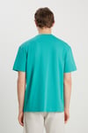 Wrangler % 100 Pamuk Regular Fit Bisiklet Yaka Erkek T Shirt MW7NM203877577 YEŞİL