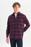 Wrangler Ekoseli Pamuklu Regular Fit Uzun Kollu Erkek Gömlek W2520067 410 LACİVERT
