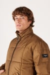 Wrangler Kapitoneli Regular Fit Dik Yaka Erkek Mont W232183 211 CAMEL