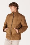 Wrangler Kapitoneli Regular Fit Dik Yaka Erkek Mont W232183 211 CAMEL