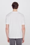 Wrangler Logolu Pamuklu Relaxed Fit Bisiklet Yaka Erkek T Shirt W7NM203877 102 BEYAZ