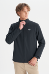 Wrangler Logolu Relaxed Fit Dik Yaka Erkek Mont W2520140 001 SİYAH