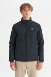 Wrangler Logolu Relaxed Fit Dik Yaka Erkek Mont W2520140 001 SİYAH