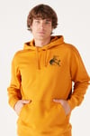 Wrangler Pamuklu Loose Fit Sırt Baskılı Kapüşon Yaka Erkek Sweat W656I4 H43 TURUNCU