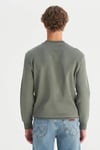 Wrangler Pamuklu Regular Fit Bisiklet Yaka Erkek Sweat W2520255 801 KOYU HAKİ