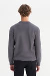 Wrangler Pamuklu Regular Fit Bisiklet Yaka Erkek Sweat MW242262 035 GRİ