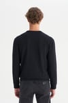Wrangler Pamuklu Regular Fit Bisiklet Yaka Erkek Sweat MW242262 001 SİYAH