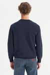 Wrangler Pamuklu Regular Fit Bisiklet Yaka Erkek Sweat W2520255 410 LACİVERT