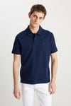 Wrangler Pamuklu Regular Fit Düğmeli Erkek Polo Yaka T Shirt W2510720410 LACİVERT