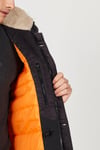 Wrangler Pamuklu Regular Fit Kapüşonlu Erkek Mont W4D0WX100 SİYAH