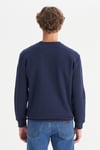 Wrangler Pamuklu Regular Fit Logolu Erkek Sweat W2520133 411 KOYU LACIVERT