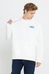 Wrangler Pamuklu Regular Fit Sırt Baskılı Kapüşonlu Erkek Sweat W232258 102 BEYAZ