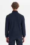 Wrangler Pamuklu Regular Fit Yarım Fermuarlı Dik Yaka Erkek Sweat W2520532 410 LACİVERT