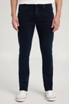 Wrangler Pamuklu Slim Fit Düşük Bel Dar Paça Jeans Erkek Kot Pantolon W18SLR 26I ASFALT