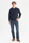 Wrangler Pamuklu Slim Fit Normal Bel Dar Paça Jeans Erkek Kot Pantolon W12S00031 317 İNDİGO