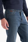 Wrangler Pamuklu Slim Fit Normal Bel Dar Paça Jeans Erkek Kot Pantolon W12S00031 317 İNDİGO