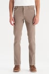 Wrangler Pamuklu Slim Fit Normal Bel Dar Paça Erkek Pantolon MW12SEC 185 KAHVE