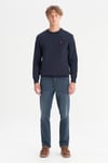 Wrangler Pamuklu Slim Fit Normal Bel Dar Paça Jeans Erkek Kot Pantolon W12S00031 317 İNDİGO