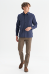 Wrangler Pamuklu Slim Fit Normal Bel Dar Paça Erkek Pantolon W12S004191 19T HAKİ