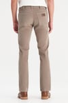 Wrangler Pamuklu Slim Fit Normal Bel Dar Paça Erkek Pantolon MW12SEC 185 KAHVE