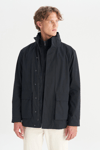 Wrangler Regula Fit Dik Yaka Erkek Parka W2520422 001 SİYAH