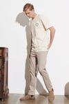 Wrangler Texas Pamuklu Normal Bel Authentic Slim Fit Dar Paça Jeans Erkek Kot Pantolon W12S004614 614 BEJ