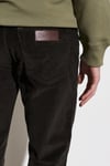 Wrangler Texas Pamuklu Normal Bel Slim Fit Esnek Erkek Kadife Pantolon W12SEC221 KOYU YEŞİL