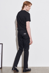 Wrangler Texas Slim Fit Normal Bel Dar Paça Streç Jeans Erkek Kot Pantolon W12S004001001 SİYAH