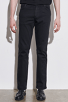 Wrangler Texas Slim Fit Normal Bel Dar Paça Streç Jeans Erkek Kot Pantolon W12S004001001 SİYAH
