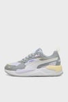 X-Ray 3 Logolu Platform Taban Sneaker Kadın Ayakkabı 39906414 Gri-Lila