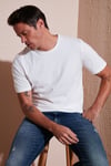 Yazı Detaylı Pamuklu Regular Fit Bisiklet Yaka Erkek T Shirt 59020203 EKRU
