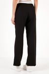 Yüksek Bel Regular Fit Geniş Paça Kadın Pantolon 611PL061 SİYAH