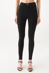 Yüksek Bel Süper Skinny Dar Paça Serenay Jeans Kadın Kot Pantolon 100980-35248 SİYAH