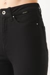Yüksek Bel Süper Skinny Dar Paça Serenay Jeans Kadın Kot Pantolon 100980-35248 SİYAH