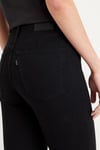 Yüksek Bel Süper Skinny Mile High Jeans Kadın Kot Pantolon 22791-0052 SİYAH