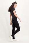 Yüksek Bel Süper Skinny Mile High Jeans Kadın Kot Pantolon 22791-0052 SİYAH