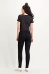 Yüksek Bel Süper Skinny Mile High Jeans Kadın Kot Pantolon 22791-0052 SİYAH