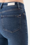 Yüksek Bel Süper Skinny Pamuklu Serenay Jeans Kadın Kot Pantolon 100980-33687 MAVİ